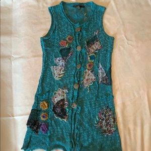 Radzoli sleeveless kimono cardigan